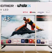 Smart TV premier  43 pulgadas con soporte para pared dos mandos -300$ - Img 49854834