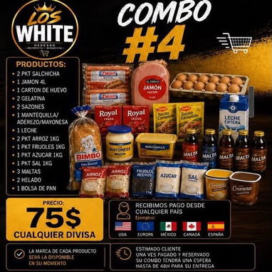 Se venden combos de comida - 4/10