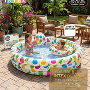 Piscina de 1.32 metros de diámetro, con pelota y salvavidas - Img 51602089