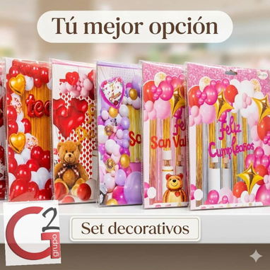 Set decorativos completos Feliz cumpleaños ✨️ - Img 121951467