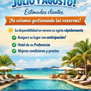 🎯 ¡VACACIONES 2026! *Estimados clientes* Ya estamos gestionando las reservas para los meses de Julio y Agosto. - Img 55924712