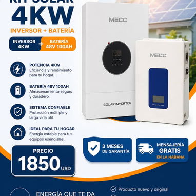 Tengo diderentes ofectas Kit solare ,Ecoflow con diferentes precios el que más se ajuste a su bolsillo - Img 120747377