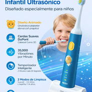* Cepillo Dental Eléctrico Infantil Ultrasónico - Img 55769401