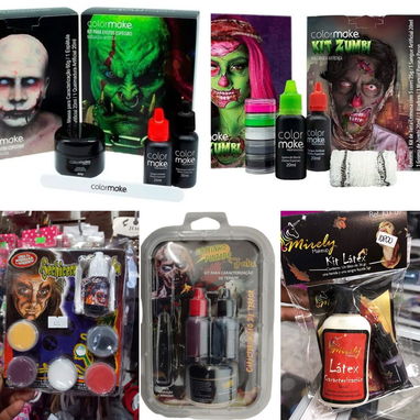 ✅Todo para maquillaje de halloween artistico fantasia y caracterizacion✅ - 6/10