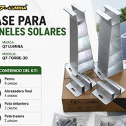 Bases para Paneles solares P0333-AV002 - Img 57062288