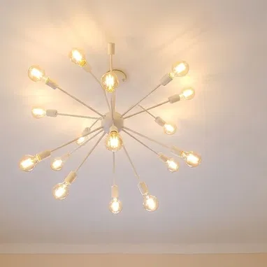Lampara Sputnik años 50s 15 luces - 2/3