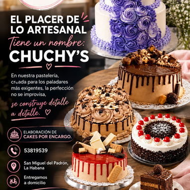 ✨🎂 El placer de lo artesanal tiene un nombre: CHUCHY’S CAKES 🤍  Hay momentos que merecen algo especial bieneme agencia - 7/7