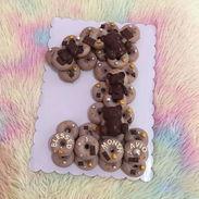 **Cake de Mini Donas en forma de NÚMERO** - Img 56693102