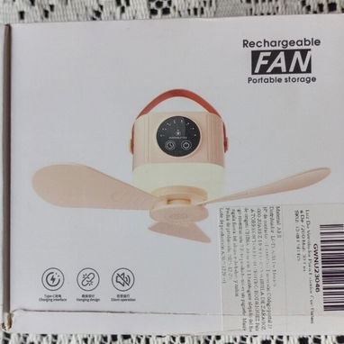 Ventilador recargable para colgar 7200mA - 4/4