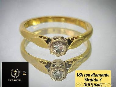Bellos anillos de oro para damas 🙏 - Img 67874024