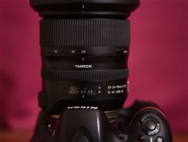 ✅ Nikon D610 con lente 24-70 2.8  ✅ Impecable, cero detalles  ✅ $750  53003781 - Img 68990402