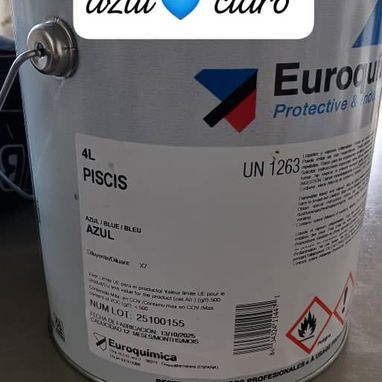 Pintura para piscina 4 litros importada de España en nuestro almacén en playa - Img 119320239