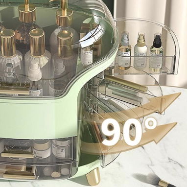 Organizador de Maquillaje con Tapa Transparente(CVV+) - Img 124176609