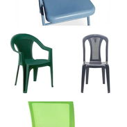 *Silla Plegable Metálica Gris Silla con Reposabrazos Silla de Escritorio THINIA HOME* - Img 57923768