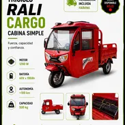 🛺Triciclo Rali Cargo Cabina Simple 🛺⚡ El compañero perfecto para trabajar más cómodo, transportar más y avanzar con c - Img 55826581
