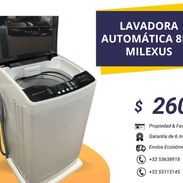 Lavadora automática Milexus 8kg - Img 54980397