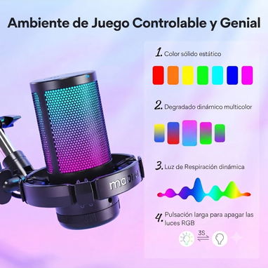 🎙️MAONO DGM20S Micrófono USB con condensador y cancelación de ruido 🌐 - Img 126314334