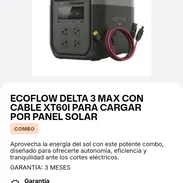 Ecoflow delta 3 Max y delta 3 con cable xt60 para panel solar - Img 57715453