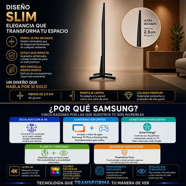 Samsung de 85” Crystal 4K UHD ( 85”DU8000C ) - Img 123882033