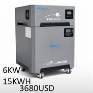 CONJUNTO TODO EN UNO INFINISOLAR Inversor 6000W Bateria 15kWh - Img 57754139