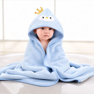 Toalla de baño con gorro de microfibra súper absorbente para bebé 5000 cup - Img 121694616