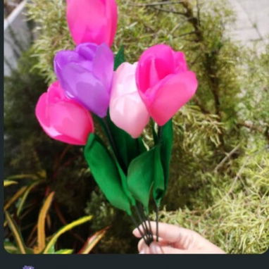 Rosas y tulipanes Eternos 1500 cada uno - 2/2