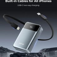 PayPal Manual Power Bank JOYFAR 30000mAh con Cables Integrados y Carga Rápida 22.5W, Batería Portátil de Alta Capacidad - Img 55880333