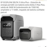 Estación de energía Ecoflow Delta 3 ultra plus + bateria extra Delta 3 max plus - Img 55649324