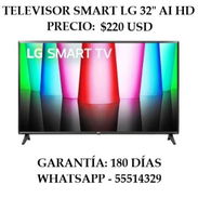 TELEVISOR SMART LG 32" AI HD, CON ENTREGA DE FACTURA A SU NOMBRE. VARIEDAD DE ELECTRODOMÉSTICOS, TECNOLOGÍA, ETC - Img 53197816