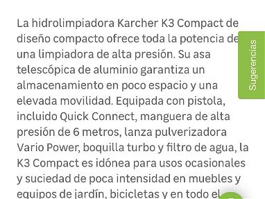 ***** HIDROLIMPIADORA KARCHER K3 POWER CONTROL ***** - Img 55481419