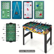 ❌Minibillar 5 en 1❌ 👉Tiene billar, 👉ping pong, 👉futbolín y demás. Todo junto en la misma estructura 530usd - Img 56317373
