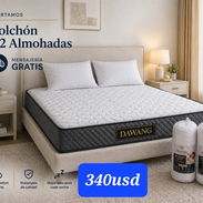 COLCHÓN DAWANG + 2 ALMOHADAS HOTELERA - Img 55737116