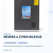 Nevera 4.2 pies Milexus - Img 57300894