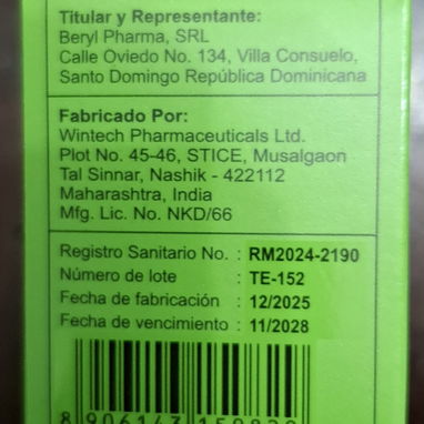©️- Diclofenaco Sodico /50mg + Paracetamol /500mg, 1 Tira de 10 Tableta -©️ - 3/3