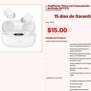 Audífonos 1Hora AUT212: Diseño Minimalista y ANC por $15.00 VPT#-0021 - Img 55306937