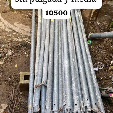 Tubo galvanizado y de hierro - 3/6