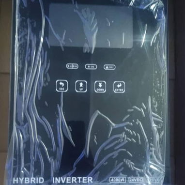 Inversor Solar SUMRY 4kw. Inversor Solar Híbrido, 4000 W, CC 24 V a CA 120 V, LCD 6.2 Pulgadas, MPPT 140A. 380 Usd - 7/8