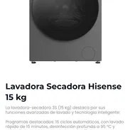 Lavadora secadora Hisense 15 kg 📦🏪 - Img 58085028