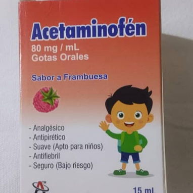 Cetirizina oral, Cefalexina suspensión, Acetaminofen, Amoxicilina suspensión, Vitamina C pediátricas gotas - Img 123058152