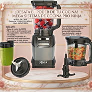 Batidora NINJA (MEGA SISTEMA DE COCINA PRO) 1200W AMZ493BRN 110V/60Hz (BATIDORA + PROCESADOR + NUTRI-NINJA) NUEVA EN CAJ - Img 57408389