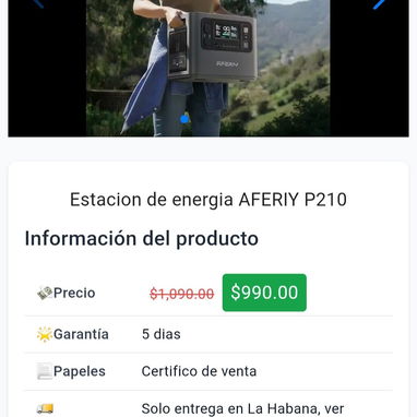 Oupes Exodus, Jackery Oukitel, Aferiy, varios modelos de estaciones de energía, tenemos también Ecoflow y Bluetti - 8/8