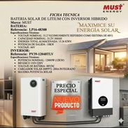 Kit Must inversor 12kw + batería 15kw - Img 56626067