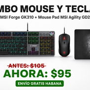 🎮 Combo Gaming MSI Forge GK310 + Mouse Pad MSI Agility GD20 Envío Gratis* + Garantía** - Img 52439280