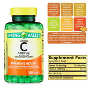 vitamina C (1000 mg) (100 tablets) - Img 58394241