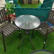 Juego sillas más mesa para terraza y exterior - Img 53024140