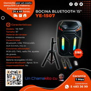 MODO FIESTA 🛒 $165 🛒 BOCINA BLUETOOTH 15". MENSAJERÍA CON FACTURA Y GARANTÍA. TLF 54833699 - Img 50834282