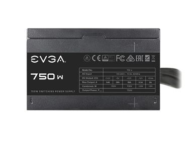 FUENTE DE PC EVGA N1 DE 750W-59Amp|9 SATAS + 4 IDE|EN CAJA!!>>55150415 - Img main-image