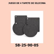 JUEGO DE 4 TAPETE DE SILICONA - Img 55729082