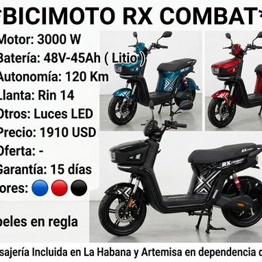 ​⚡ ¡OFERTA DE BICIMOTOS ELÉCTRICAS EN LA HABANA! ⚡ - 2/9