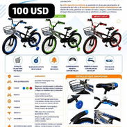 Agotado!!! Bicicleta para niños ANBANGQI - Img 56754365